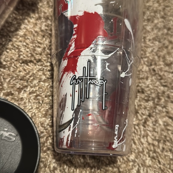 Set of 2 University of Alabama 24 oz tumblers by Tervis w/1 lid and 1 handle EUC - Picture 5 of 11